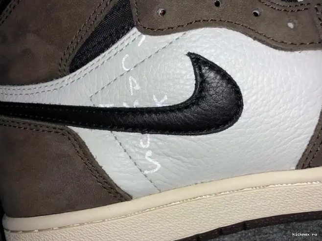 Rep MAX CD4487 Scott Jordan OG 1 Travis 100 - Air High 'Mocha' Retro x 0430